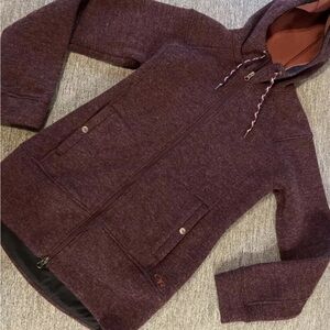 Outdoor Research Women's Flurry Jacket Hooded Sweater Fleece Lined S